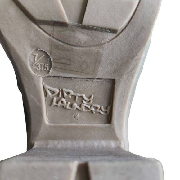 Dirty Laundry Ankle Boots Womens 7 Fur Sherpa Buckle Dark Olive Tan - Picture 6 of 8